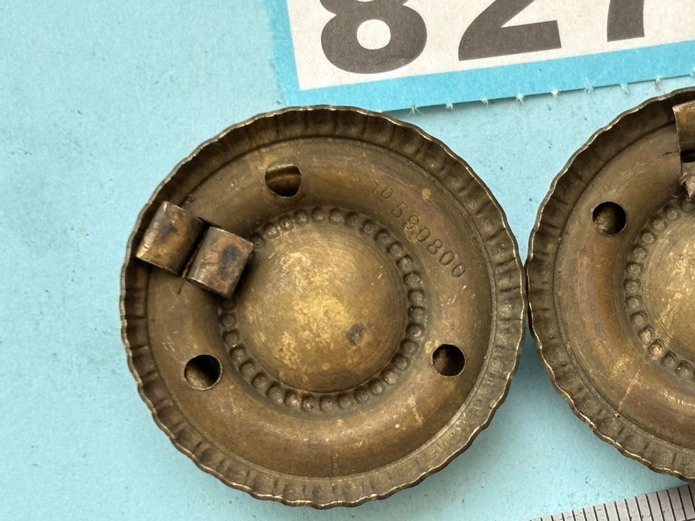 clock maker Antique Brass bracket clock side handle pulls bracket clock handles