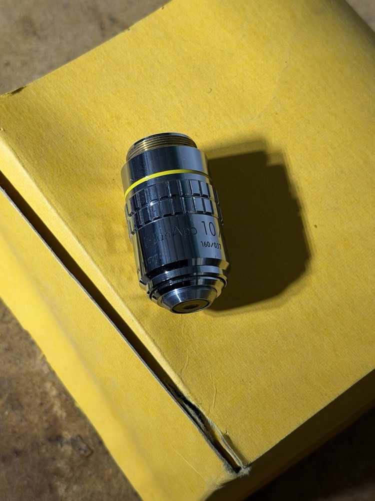Plan Apo 10x / 0.45,  160/0.17 Microscope Objective Lens Nice!