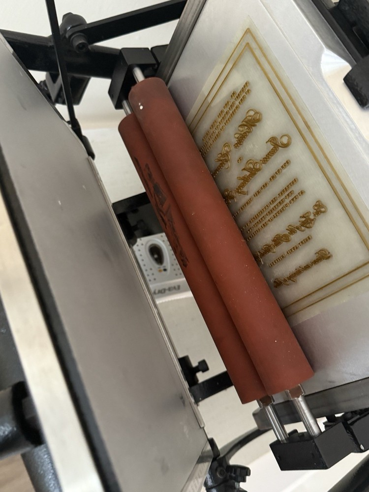 letterpress machine