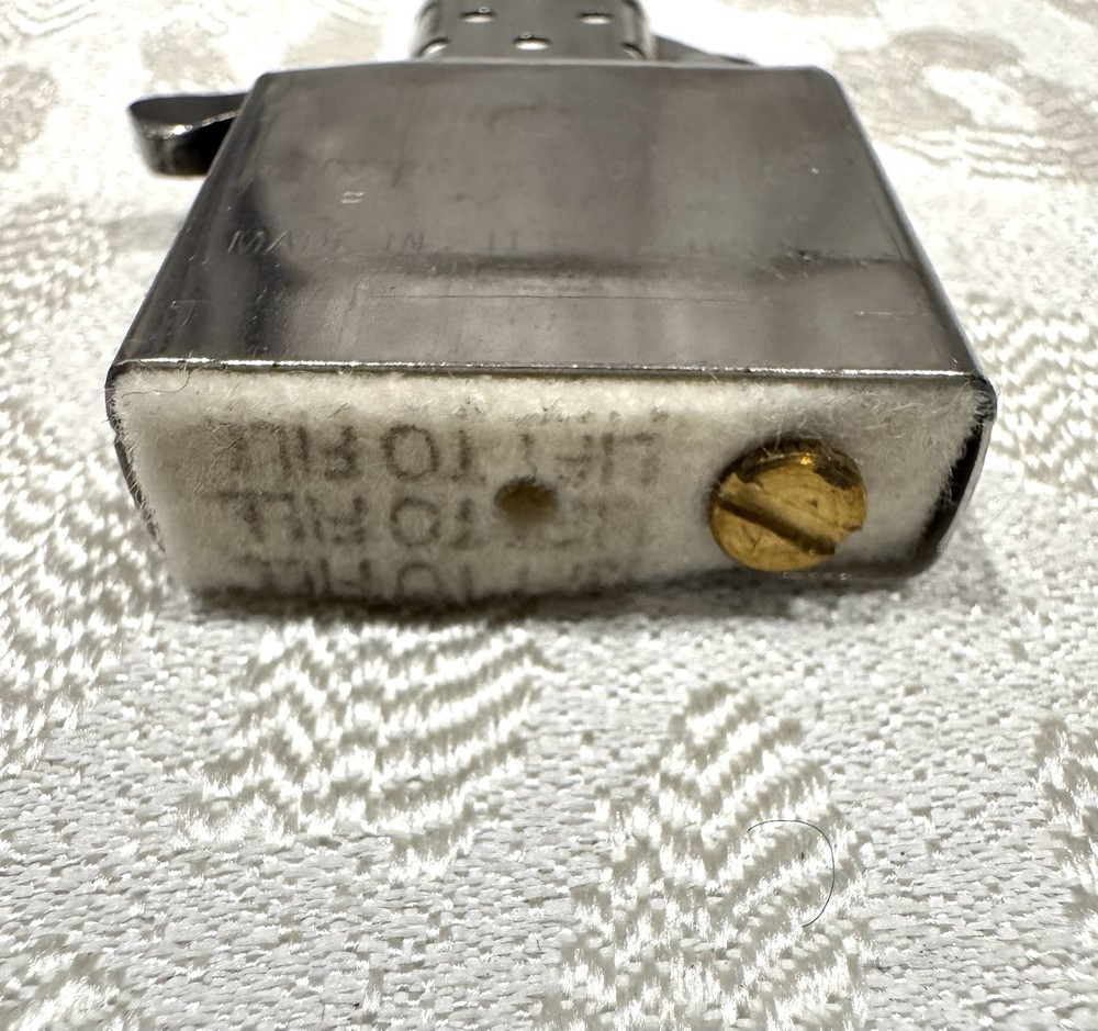 zippo lighter F 06. Good Condition