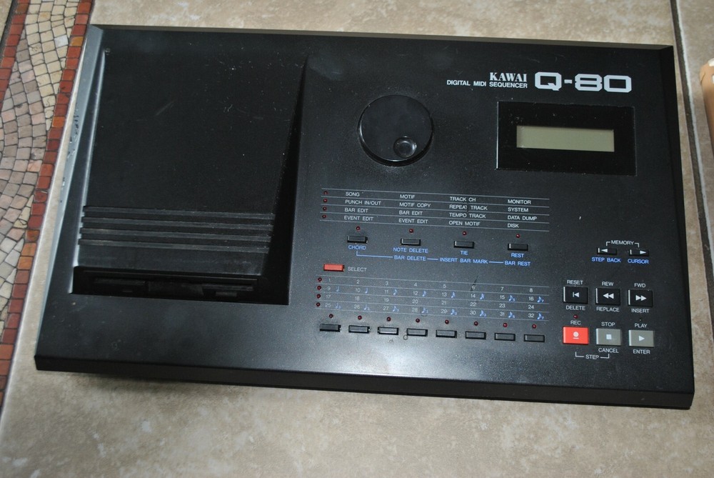 kawai q-80 digital midi sequencer read