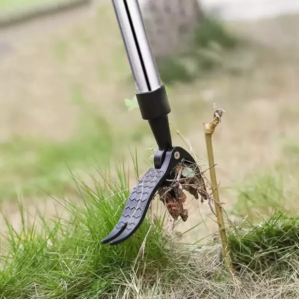 Stand Up Weed Tool Handle Claw Weeder Puller Garden Outdoor Root Remover Killer