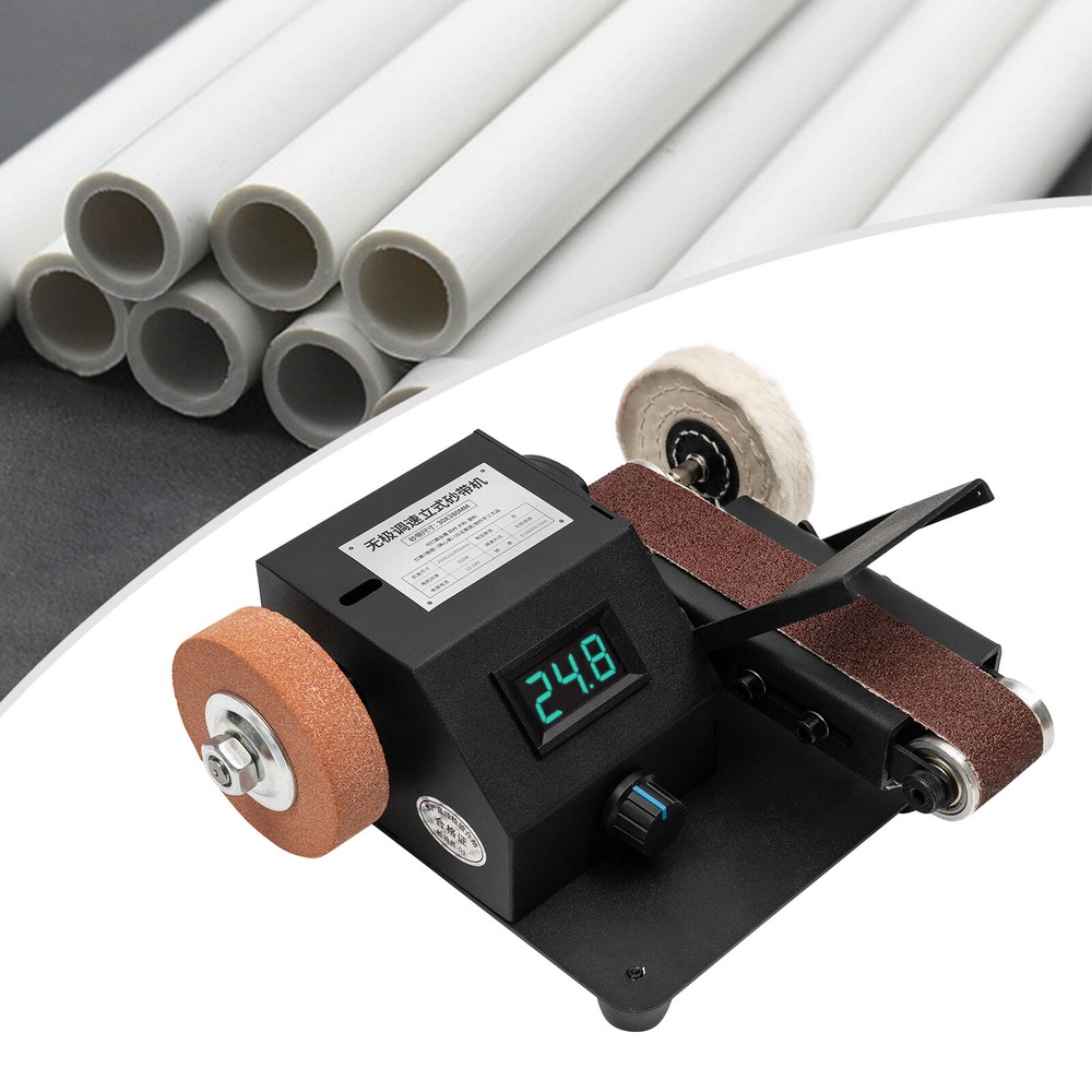 Mini Electric Belt Sander Grinder DIY Polishing Machine Sanding Belt Sharpener