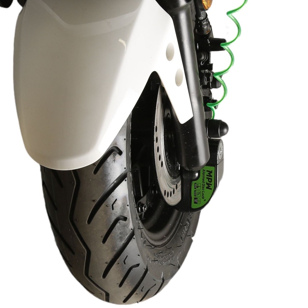 Motorcycle Scooter Chain Lock & Disc Lock + Reminder for 1.5M
