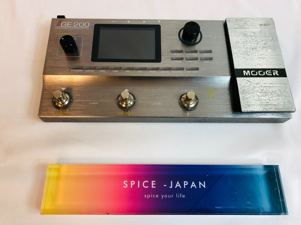 Mooer GE-200 Amp Modeling Electric Guitar Digital Multi-Effects Processor Pedal