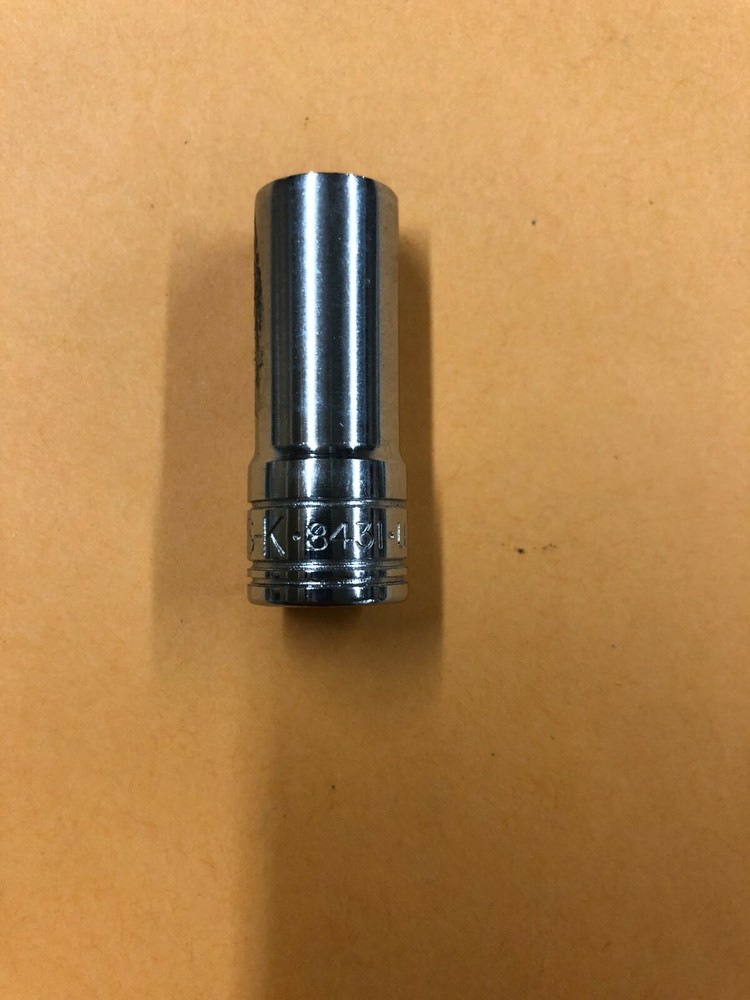 SK SOCKET #8431--11MM--12 PT--3/8" DR-DEEP CHROME SOCKET--MADE IN THE USA