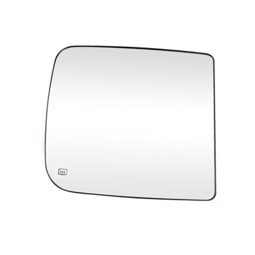 Heated Repl. Glass Left Driver Side Compatible with Driver Side Upper (Left)