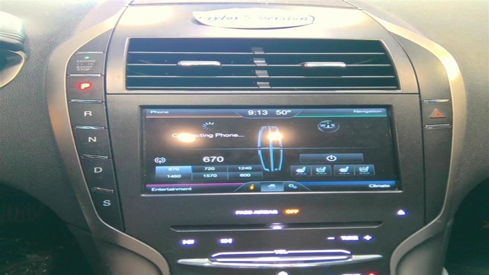 2013-2016 Lincoln MKZ Front Center Dash Screen
