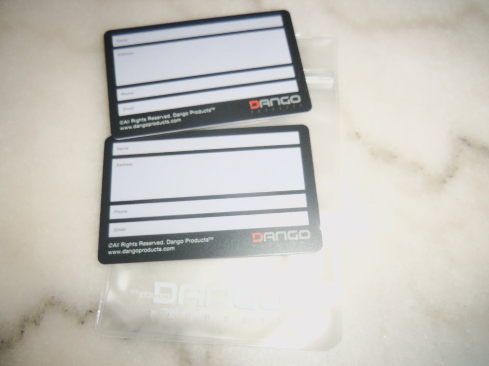 DANGO 2 Pack RFID Blocking Card – Protects Entire Wallet - NIP LOOK!