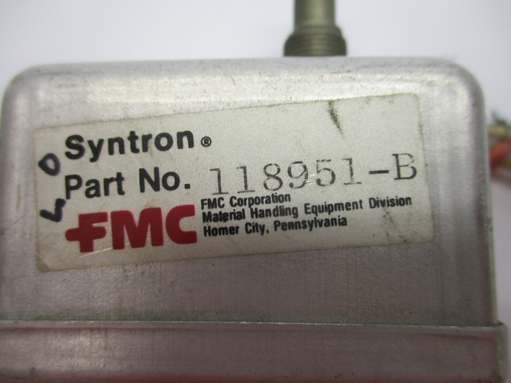 FMC SYNTRON 118951-B CONTROLLER NSNP.