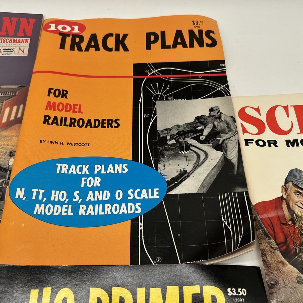 Vintage Train Five (5) Magazine Lot!