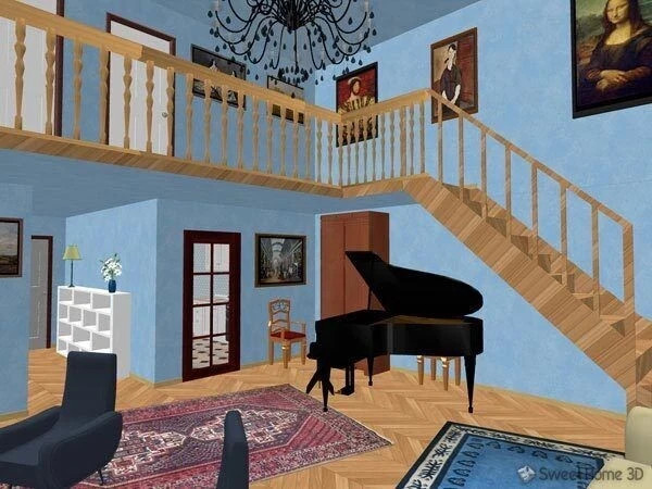 Sweet Home 3D 2026-Graphic Interior Design CAD Architect Software-Windows/MacOS