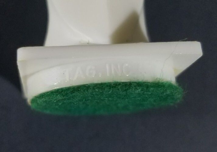 Visual Chess White Pawn x2 Replacement Pieces TAG Harvey Kidder (1965)