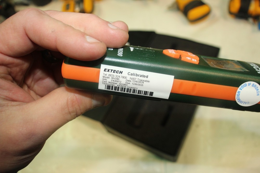 Extech Precision Digital Psychrometer RH390 Temperature & Humidity