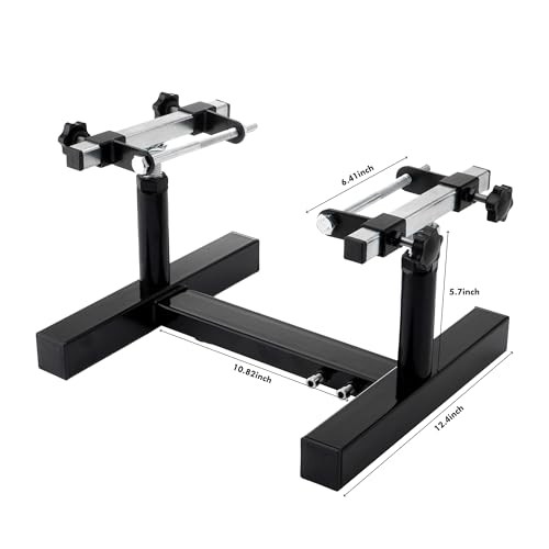 Heavy Duty Motorcycle Engine Stand, Adjustable Motorcycle Motor Stand for