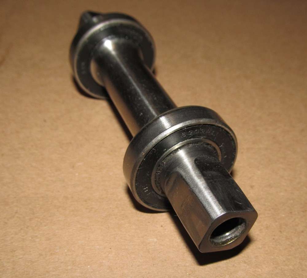 Titanium Spindle Bottom Bracket English Thread 107mm spindle