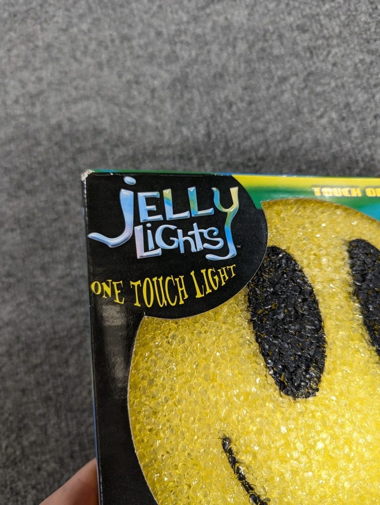 Jelly Lights Melted Plastic Popcorn Smiley Face One Touch Light