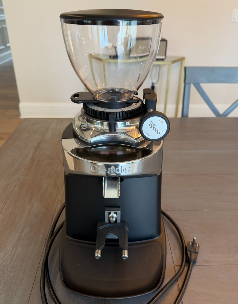 Ceado E37S Worm Gear Espresso Grinder CEADO-E37S Black - NEW OPEN BOX