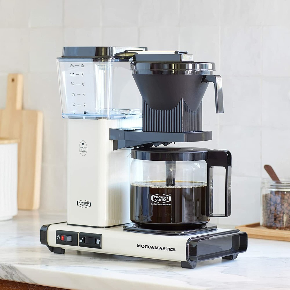 Moccamaster KBGV Select 10-Cup Coffee Maker - Off White