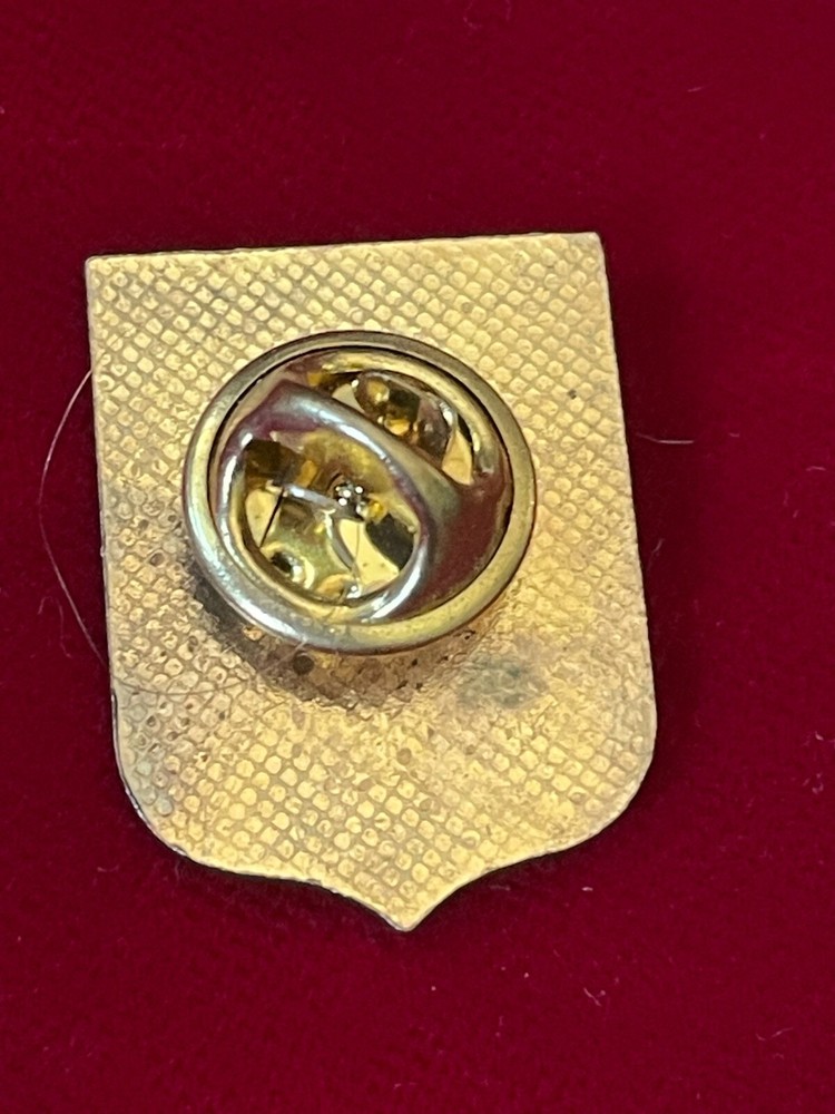 Oklahoma Flag Emblem Osage War Shield Epoxy Enamel Lapel Pin 1"