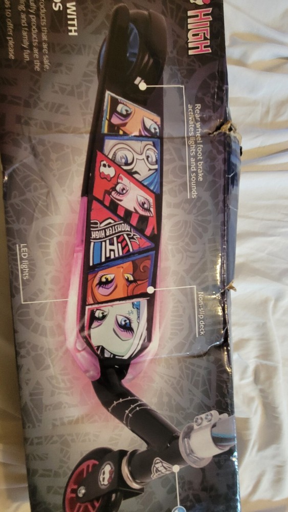 Huffy Inline Scooter Monster High Doll