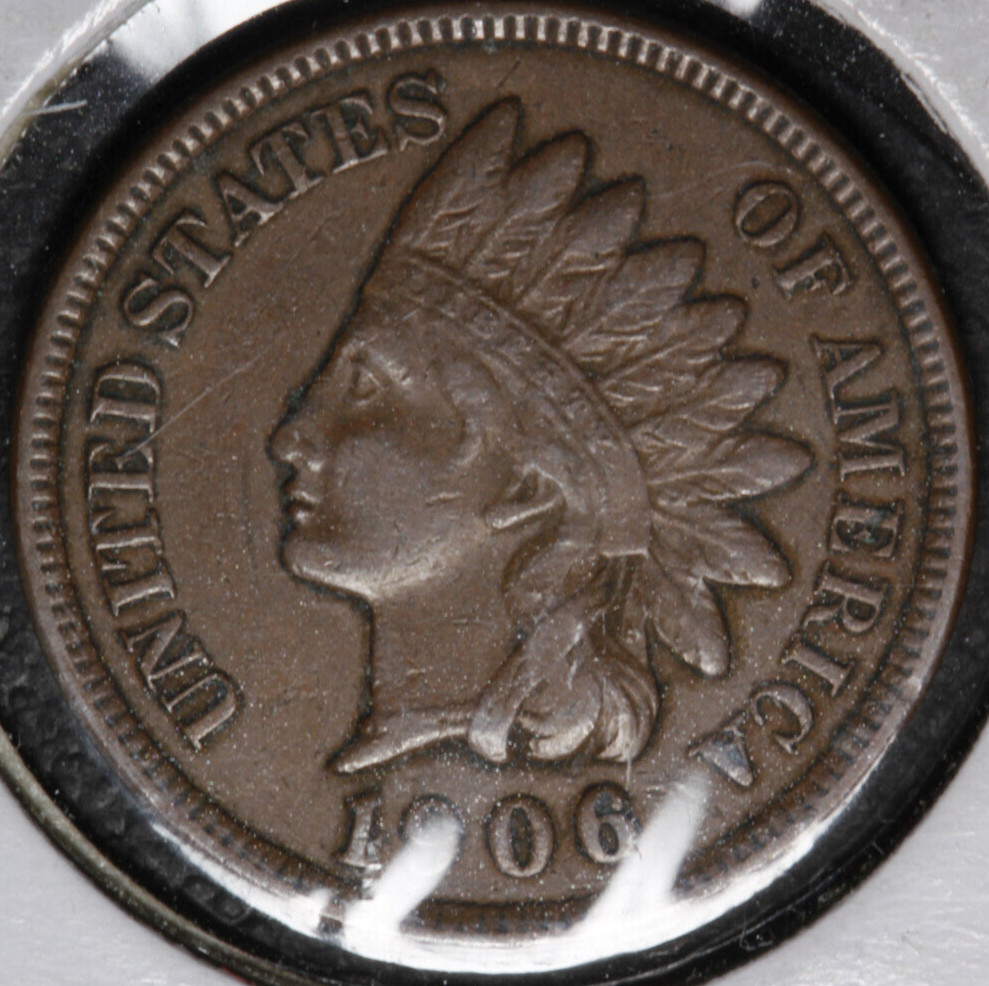 1906 Indian Head Cent AU