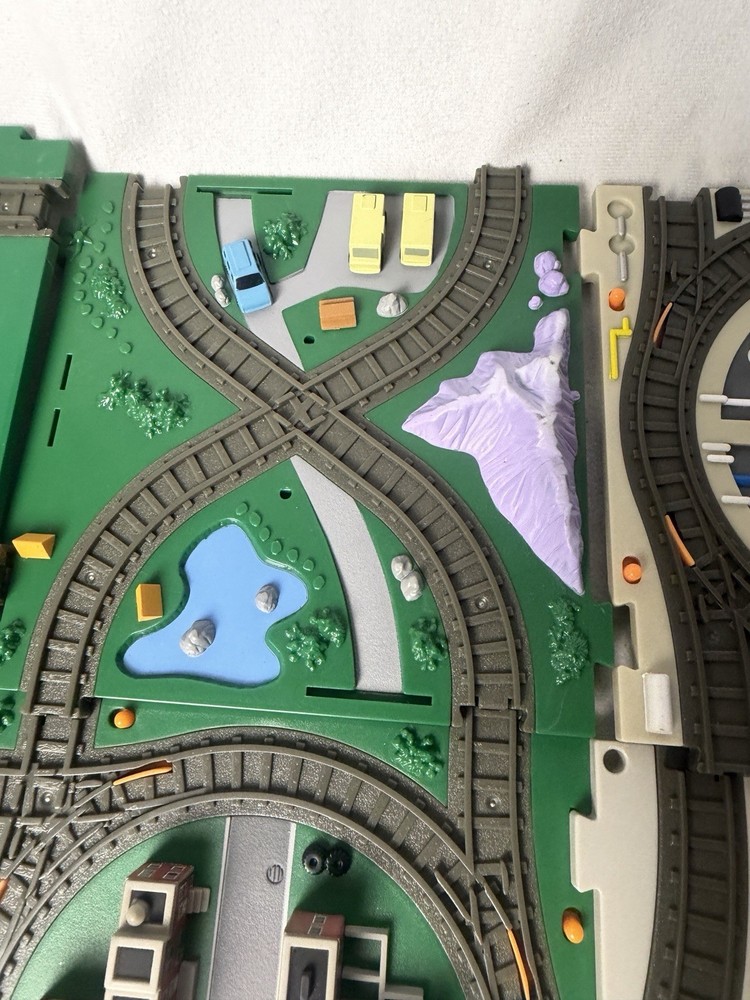 2004 Basic Fun XTS Train System Expandable Pieces Mini Track Expansion Lot of 8