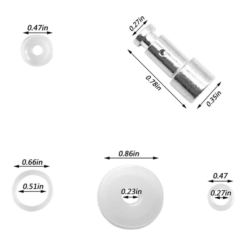 Silicone Gasket and Float Set Replacement Float and Seal for Cooking