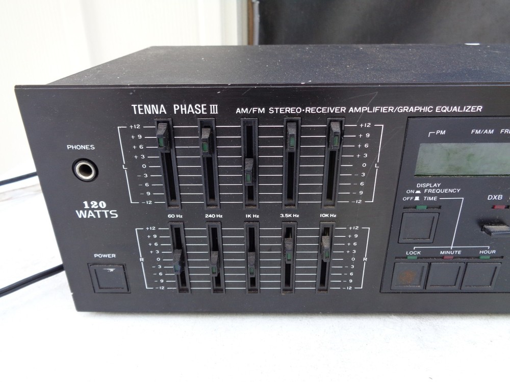 Tenna Phase III 2000-R Solid State Stereo Receiver Equalizer
