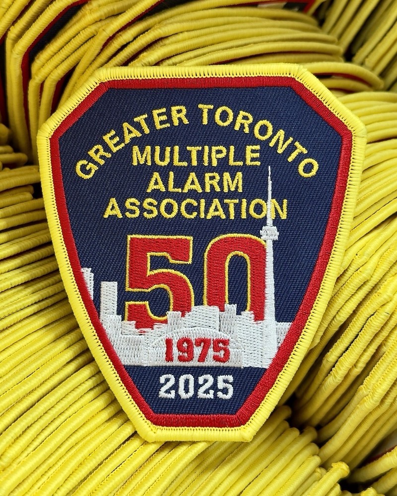 Toronto Fire Station Patch GTMAA 50th Anniversary *Just Released!*