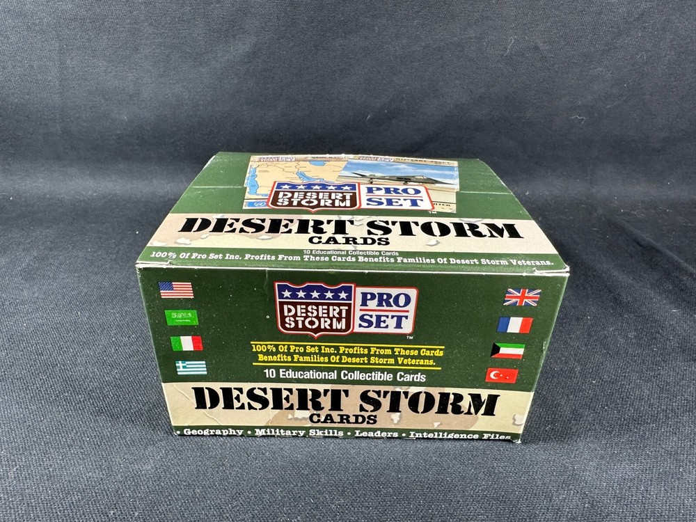 Desert Storm Pro Set Collectors Cards