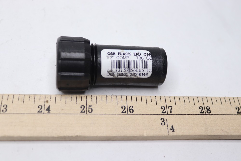 DIG 1/2 in. (.700) Compression End Cap