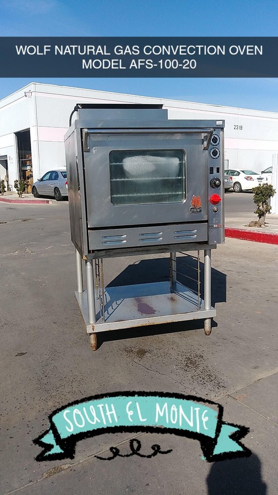WOLF SINGLE DECK CONVECTION OVEN NATURAL GAS