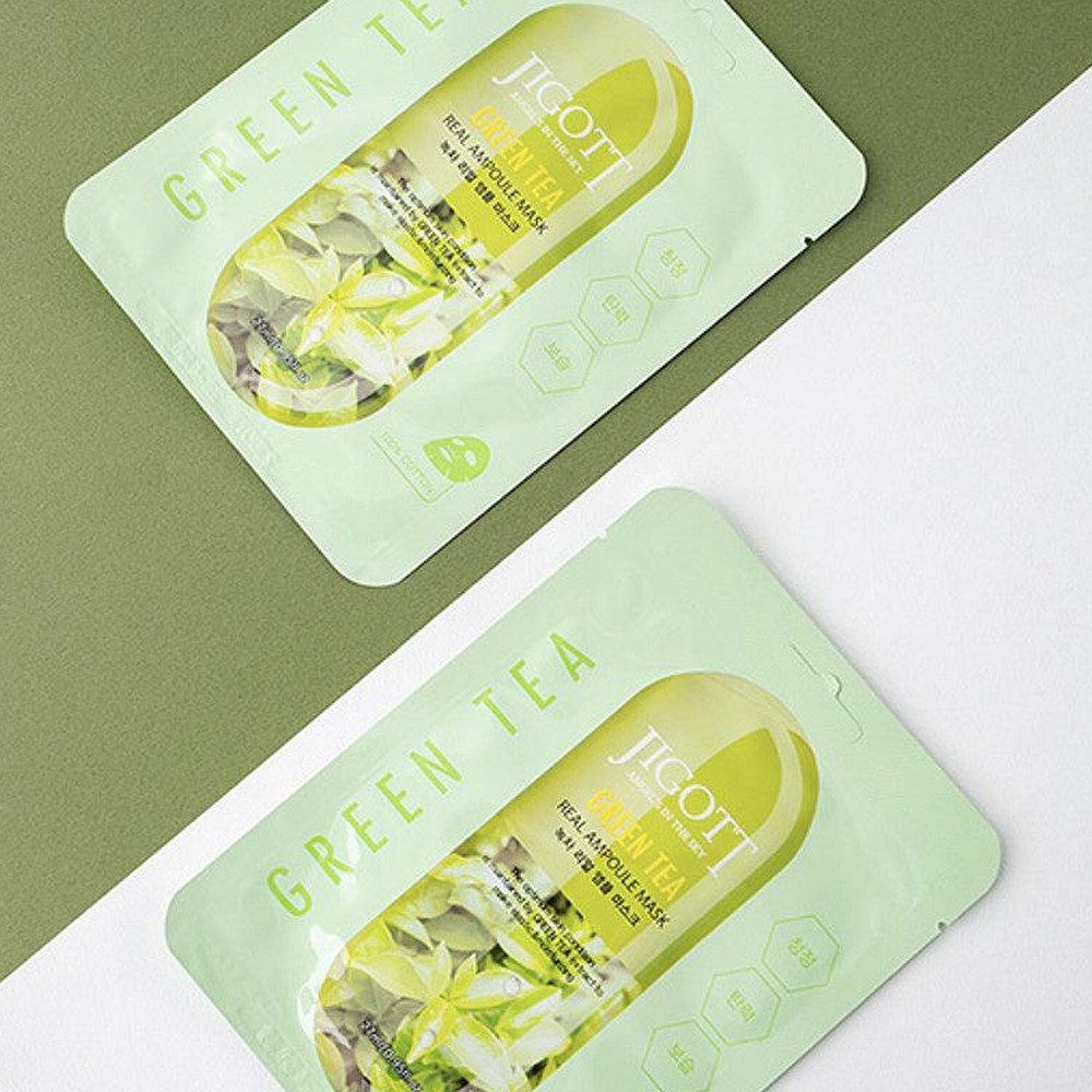 [Jigott]Real Ampoule Mask Sheets combo 22 |44 | 110 sheets. US, FAST SHIP