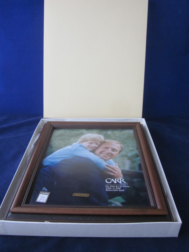 CARR FRAMES Picture Frame 964 8" x 10" Solid Wood ~ VINTAGE NEW BOX
