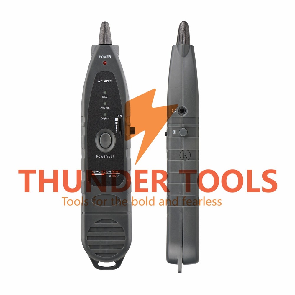 Thunder Tools Multi-functional LCD Network Cable Tester Wire Tracker PoE