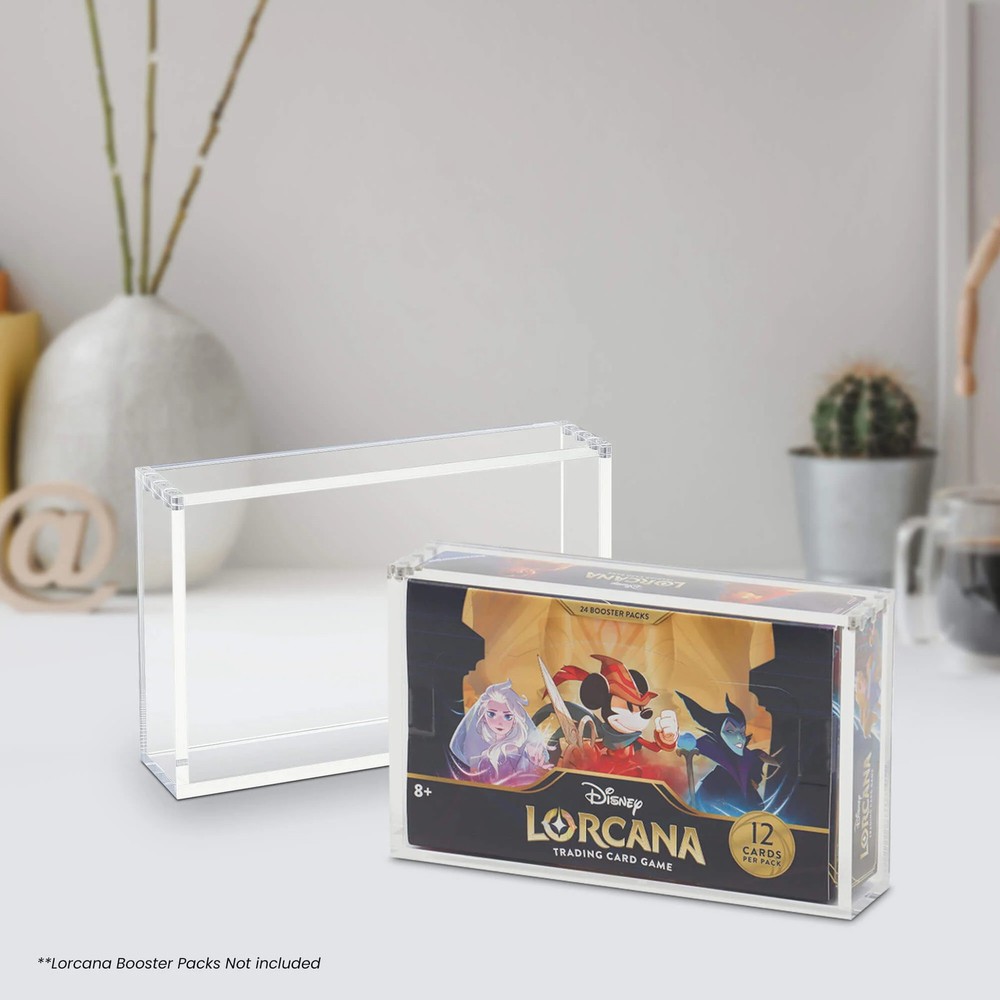 Acrylic Case Display for Lorcana Booster Box