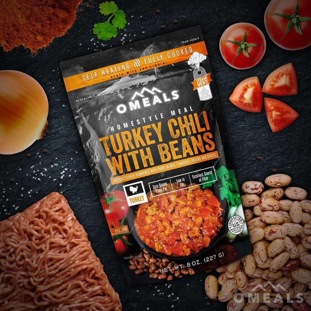 OMEALS Turkey Chili with Beans