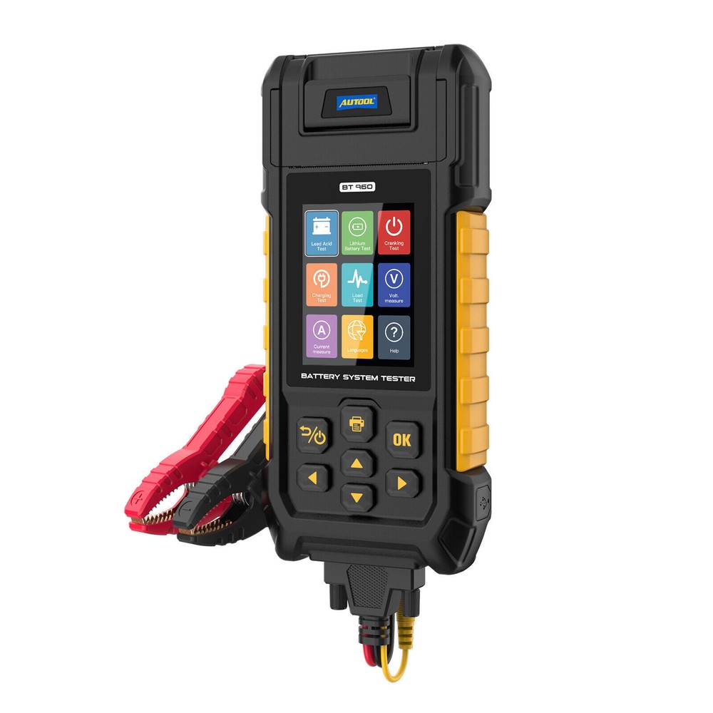 🔥 Digital Battery Tester 0-80V Car Battery Load Tester Lithium Battery Analyzer