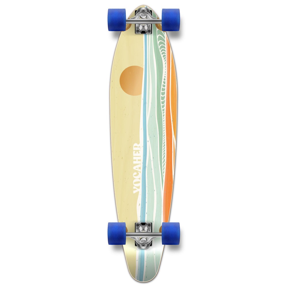 YOCAHER Longboard Complete - Earth Series - Horizon Day