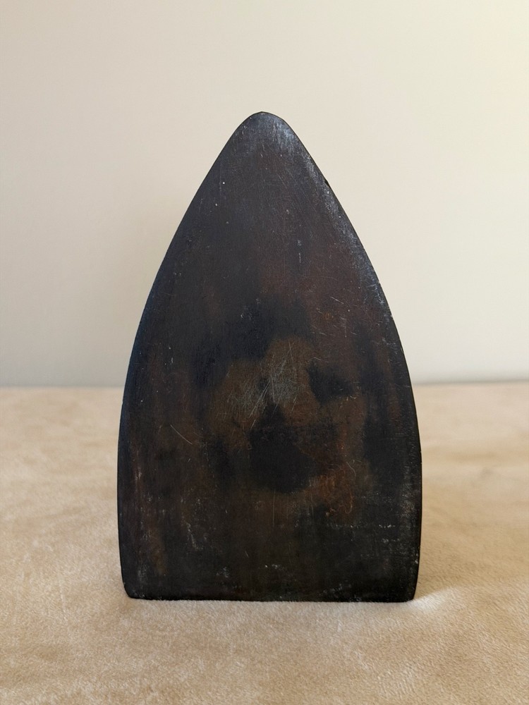 Antique Cast Sad Iron Flat Iron Star #4