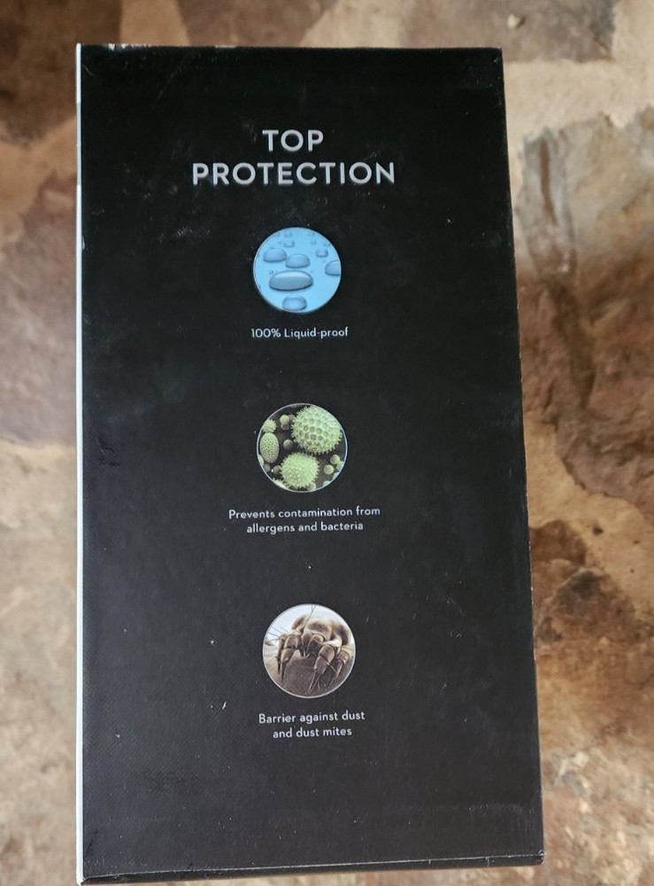 Malouf Sleep Tite Prime Smooth Mattress Protector Split Head Queen Size SL0PYQM