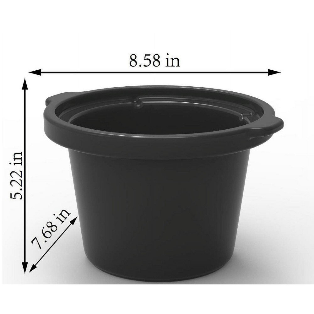 Crock-Pot 2-Quart Slow Cooker - Simple 3 Settings | Cook & Serve | Cook & Serve