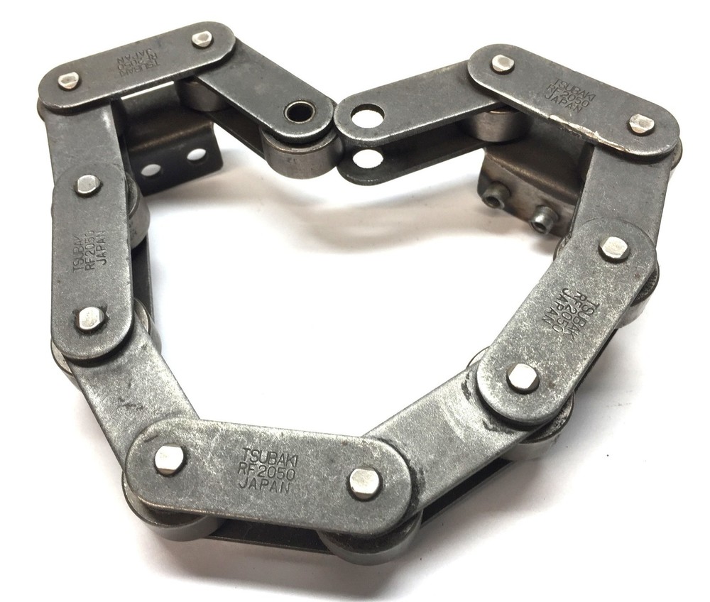 Tsubaki 14" Length Roller Chain RF2050 USED