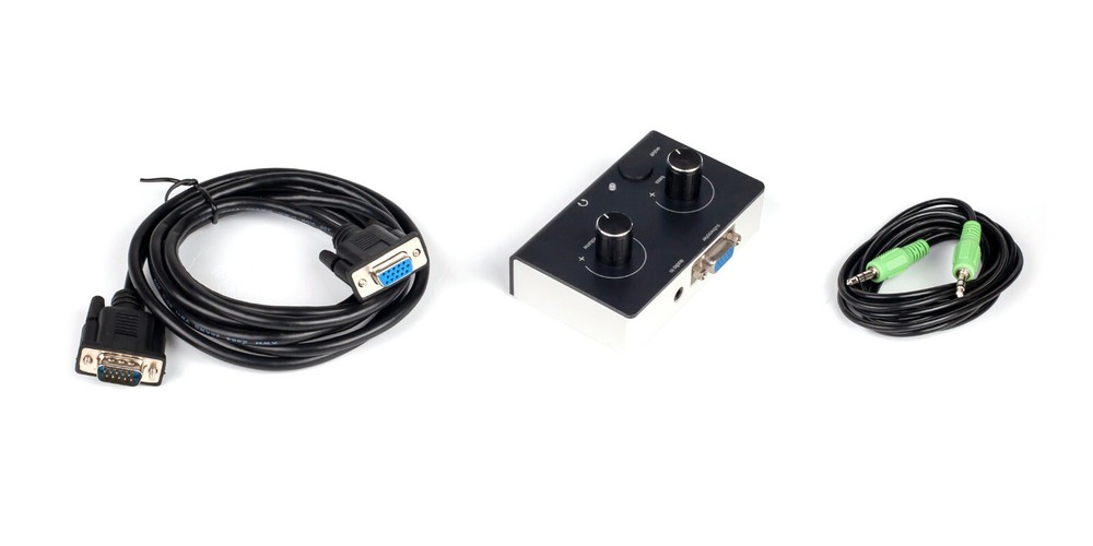 Replacement Control Pod Black Over White for Logitech Z-2300 Computer Speakers
