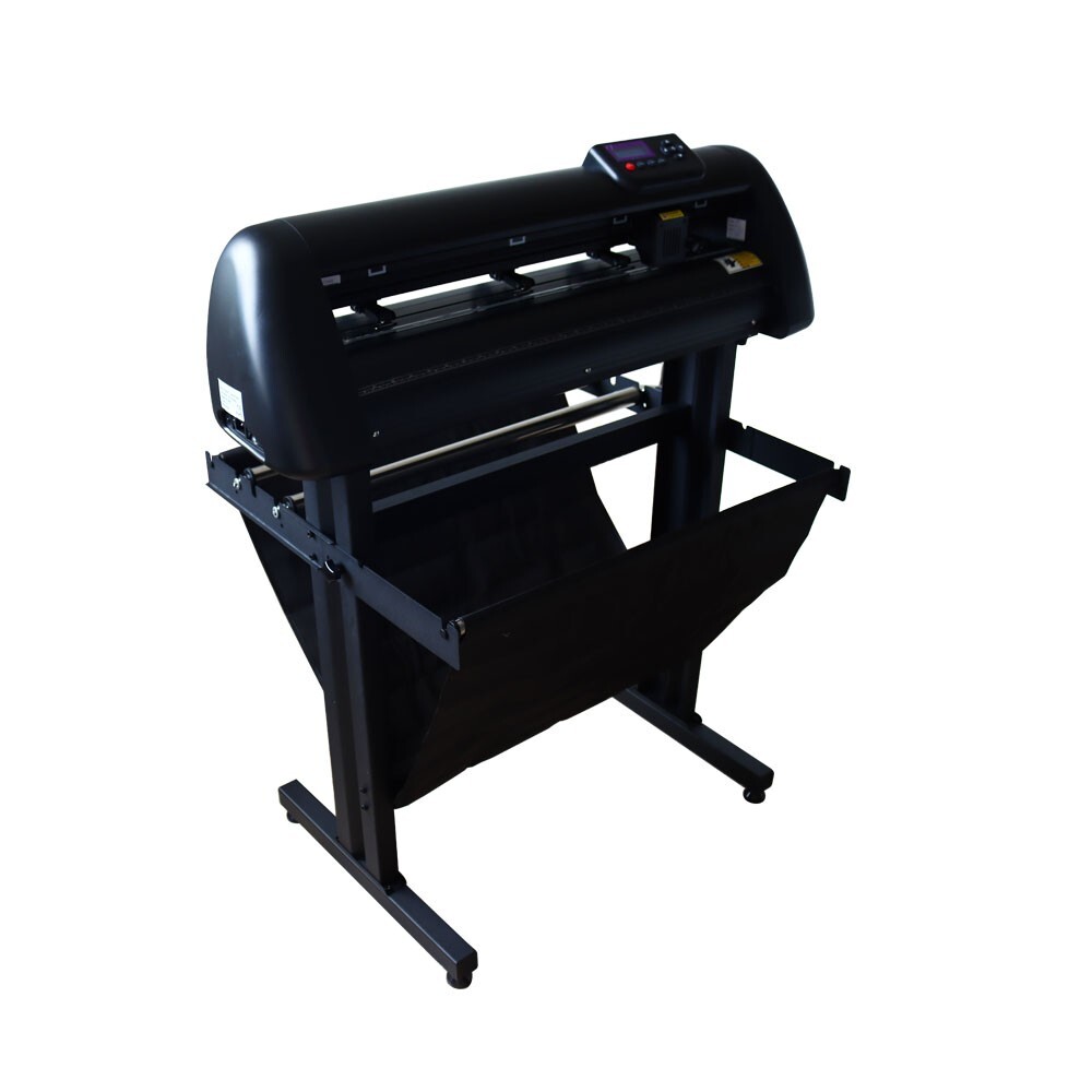 Used Cutting Plotter Machine Automatic Edge Patrol 24in Steel-string Roller