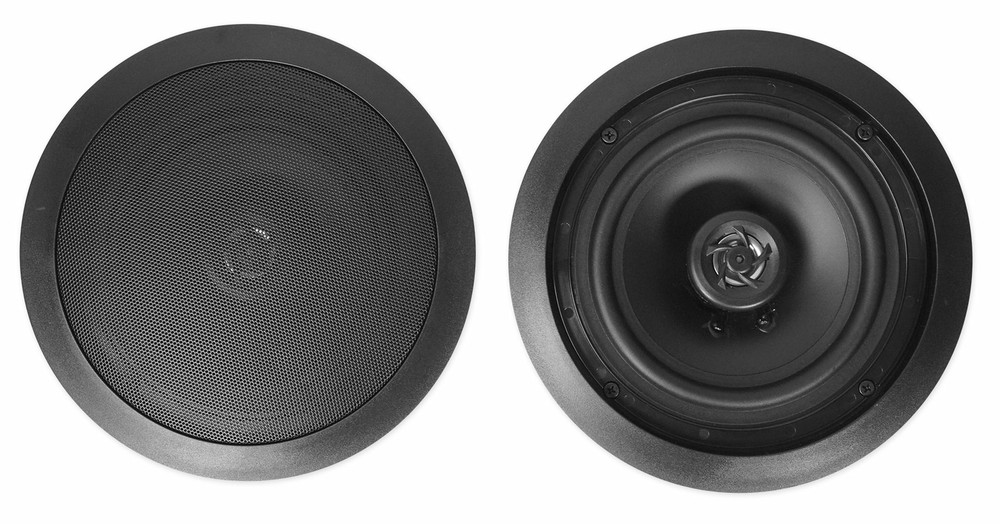 MM2000BT Bluetooth Karaoke Mixer System+(4) 6.5" Black Ceiling Speakers