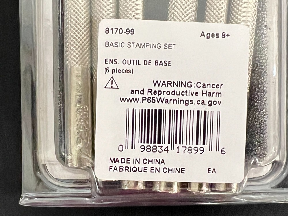 Tandy Leather 6-Piece Basic Stamping Set 8170-99