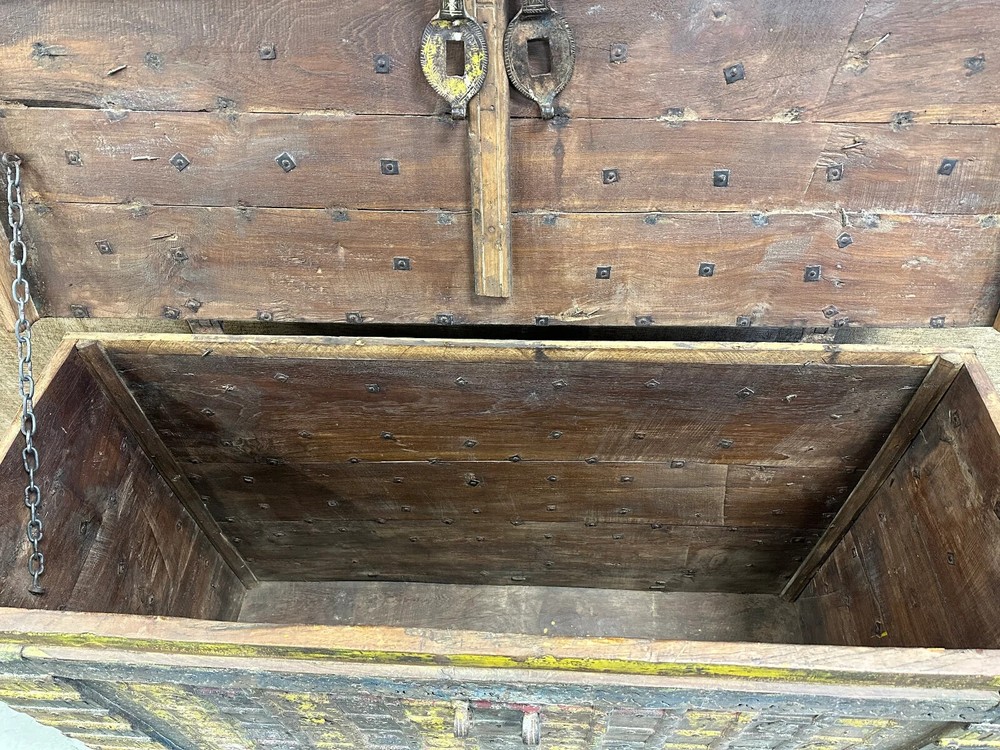 Vintage Wood Trunk.
