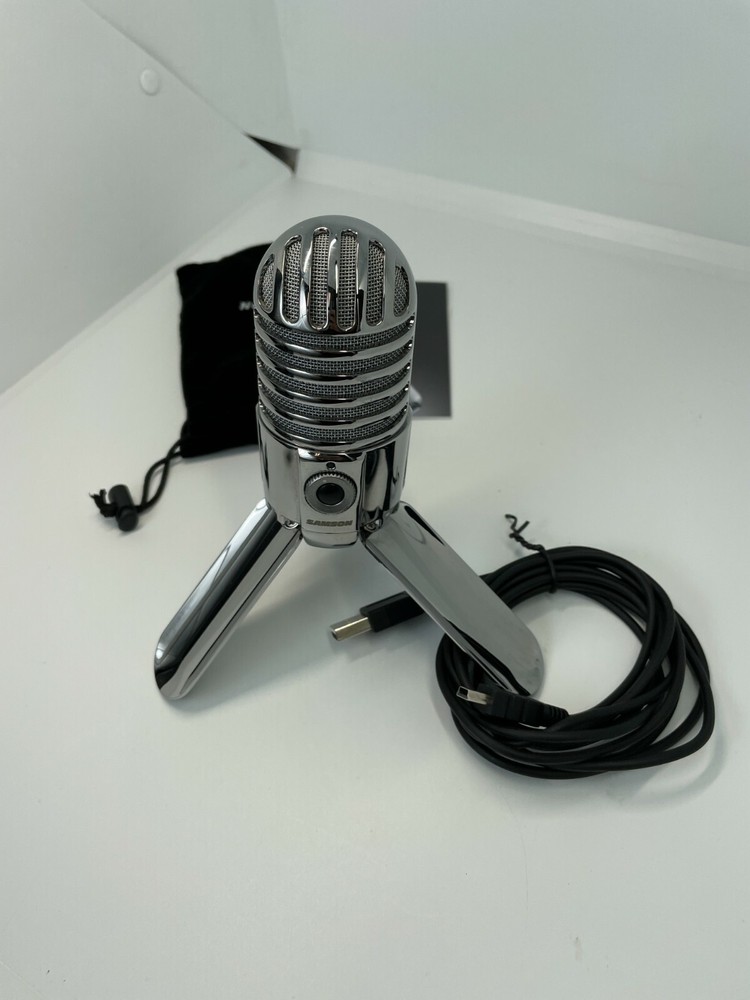 Samson portale Meteor USB Studio Microphone for computer Mac PC Recording